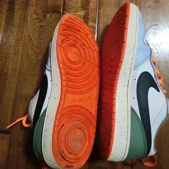 Nike Court Borough Low 2(GS) DX6052-101 Multicolor Size 7 Youth Shoes - Picture 9 of 12